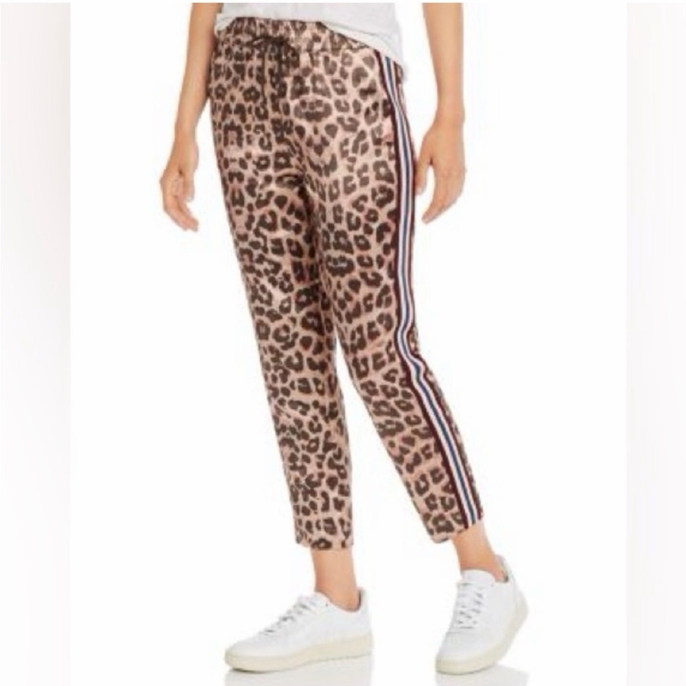 MOTHER The Lounger Leopard Print Ankle
Track Pants In Wildcat L - Picture 1 of 8